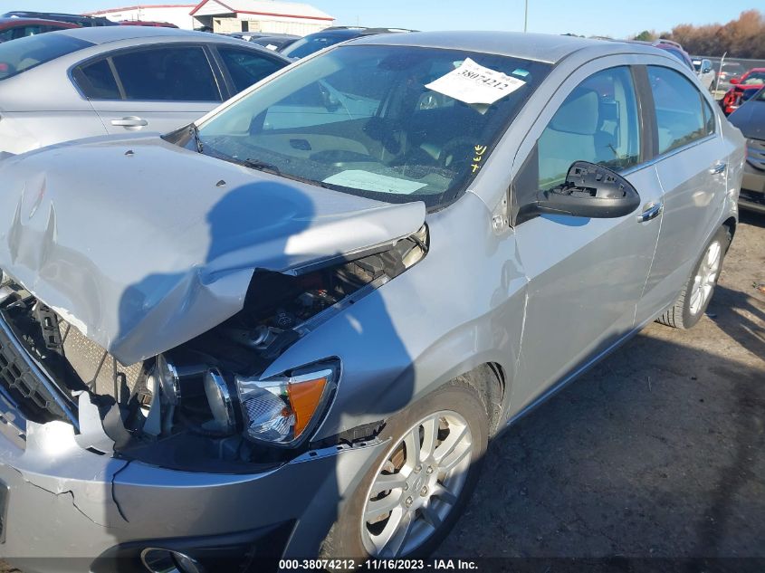 2013 CHEVROLET SONIC LT AUTO - 1G1JC5SH2D4179516