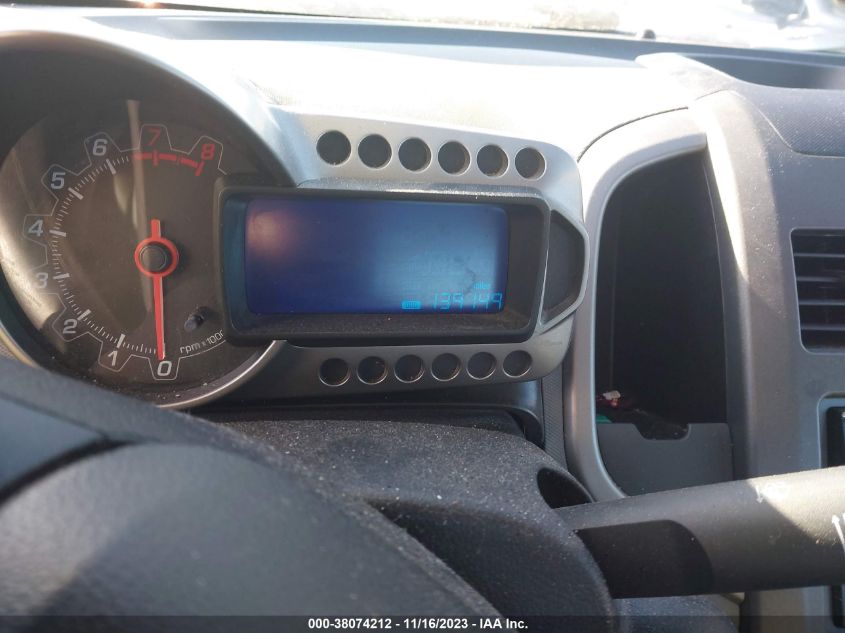 2013 CHEVROLET SONIC LT AUTO - 1G1JC5SH2D4179516