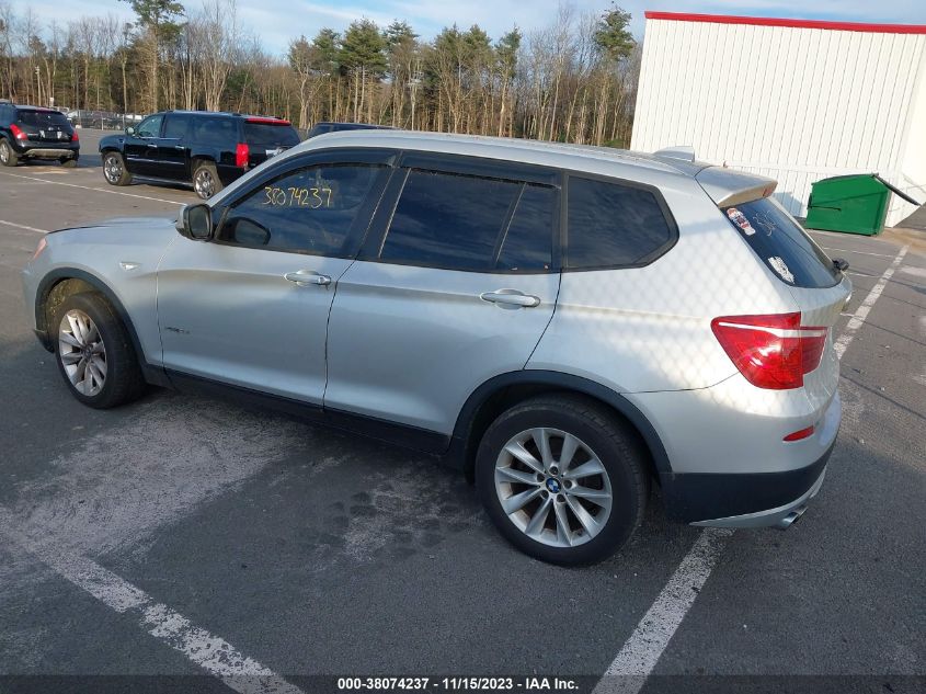 2014 BMW X3 XDRIVE28I - 5UXWX9C55E0D28248