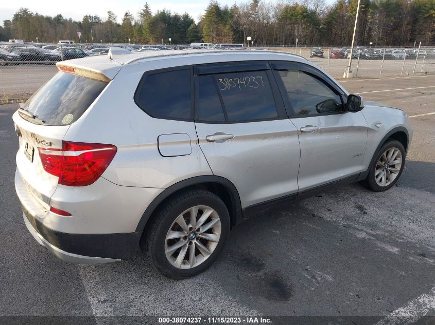 2014 BMW X3 XDRIVE28I - 5UXWX9C55E0D28248