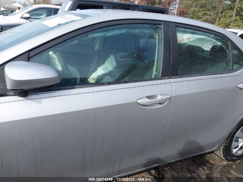 2016 TOYOTA COROLLA L/LE/LE PLS/PRM/S/S PLS - 2T1BURHE5GC724610