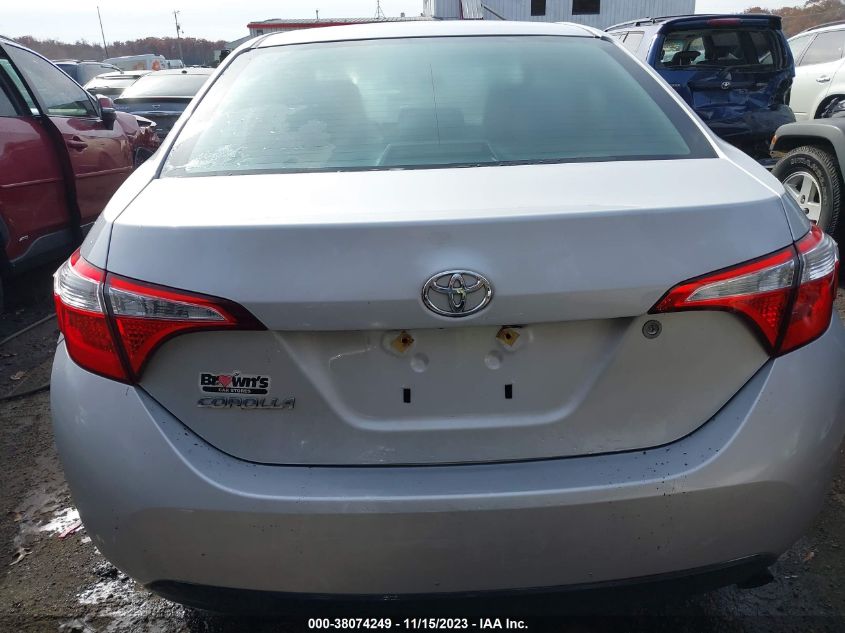 2016 TOYOTA COROLLA L/LE/LE PLS/PRM/S/S PLS - 2T1BURHE5GC724610