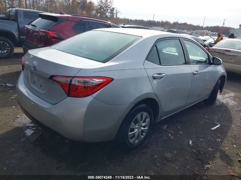 2016 TOYOTA COROLLA L/LE/LE PLS/PRM/S/S PLS - 2T1BURHE5GC724610
