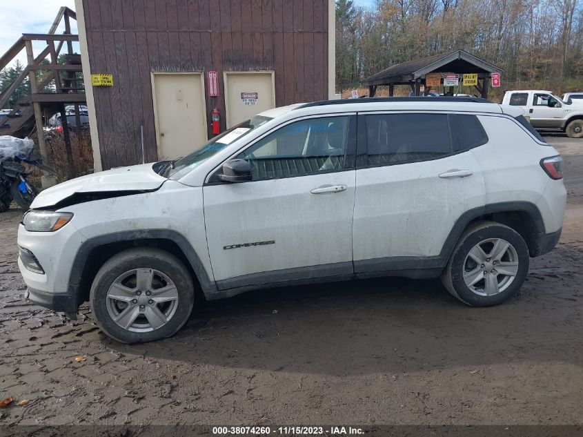 2022 JEEP COMPASS LATITUDE - 3C4NJDBB7NT219895