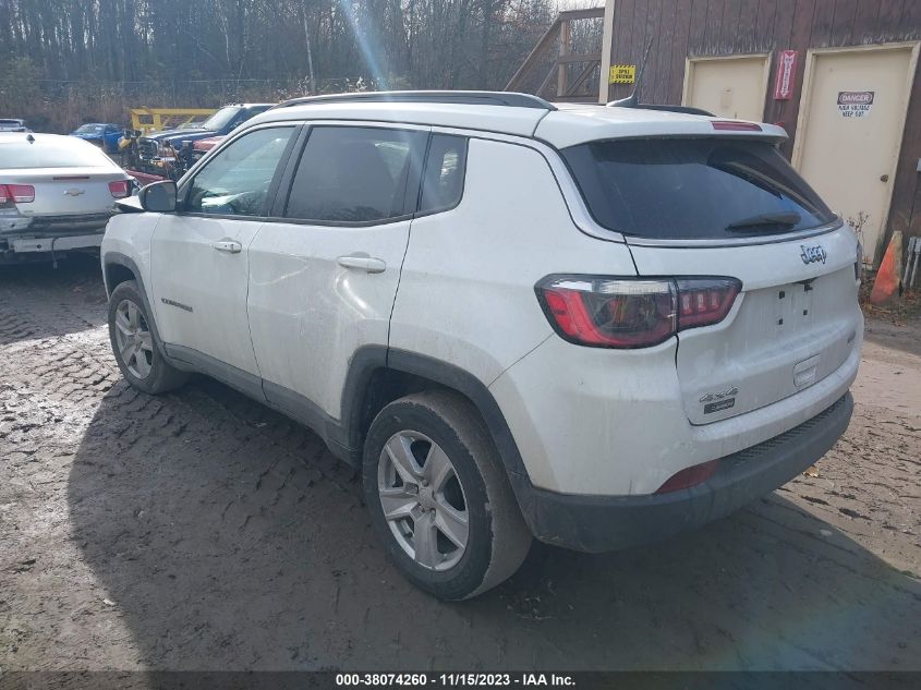 2022 JEEP COMPASS LATITUDE - 3C4NJDBB7NT219895