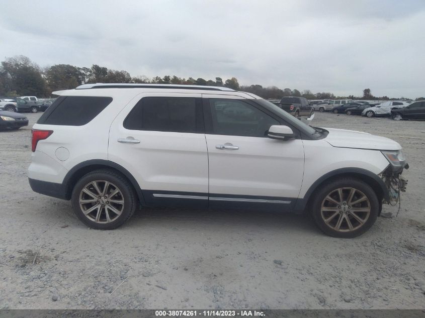 2016 FORD EXPLORER LIMITED - 1FM5K7F83GGC49900