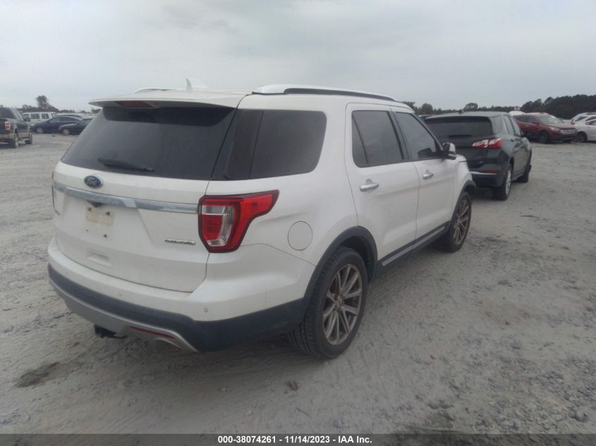 2016 FORD EXPLORER LIMITED - 1FM5K7F83GGC49900