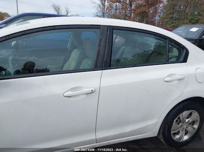 2014 HONDA CIVIC LX - 19XFB2F54EE062695