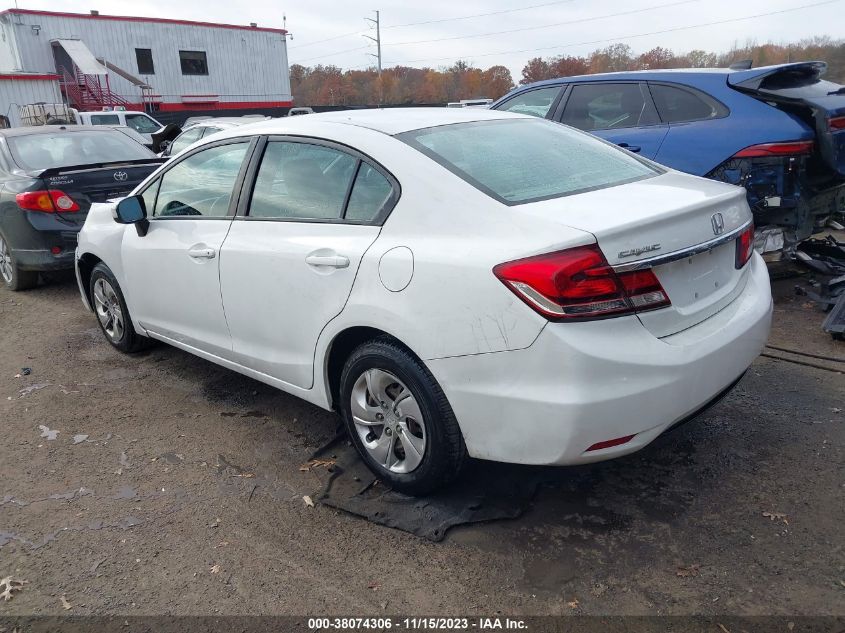 2014 HONDA CIVIC LX - 19XFB2F54EE062695