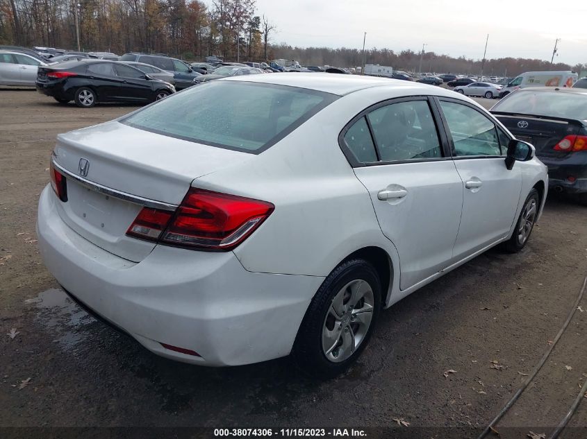 2014 HONDA CIVIC LX - 19XFB2F54EE062695