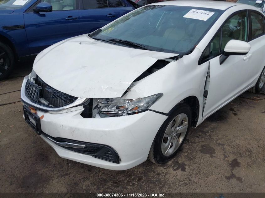 2014 HONDA CIVIC LX - 19XFB2F54EE062695