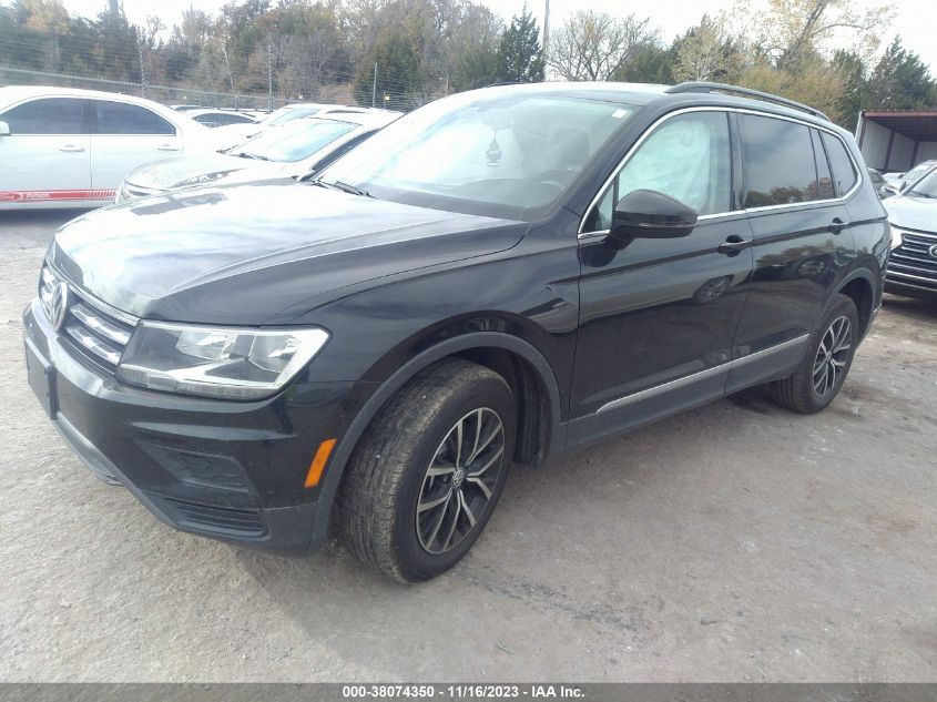 2021 VOLKSWAGEN TIGUAN SE/SE R-LINE BLACK/SEL - 3VV3B7AX4MM035110