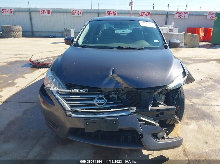 2013 NISSAN SENTRA S/SV/SR/SL - 3N1AB7AP0DL678956
