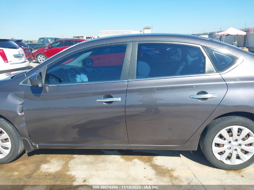 2013 NISSAN SENTRA S/SV/SR/SL - 3N1AB7AP0DL678956