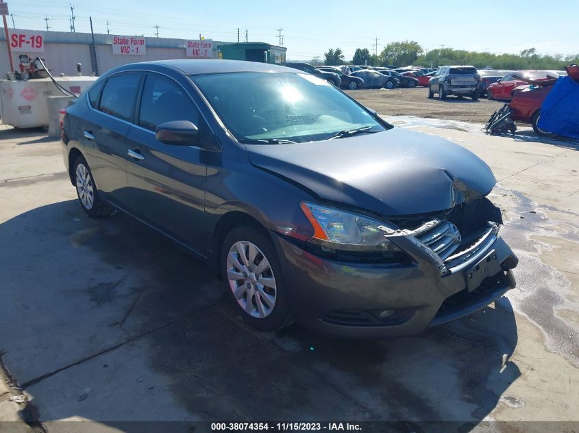 2013 NISSAN SENTRA S/SV/SR/SL - 3N1AB7AP0DL678956