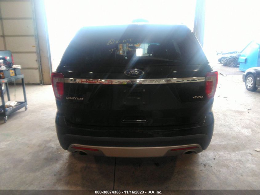 2016 FORD EXPLORER LIMITED - 1FM5K8F82GGA35986
