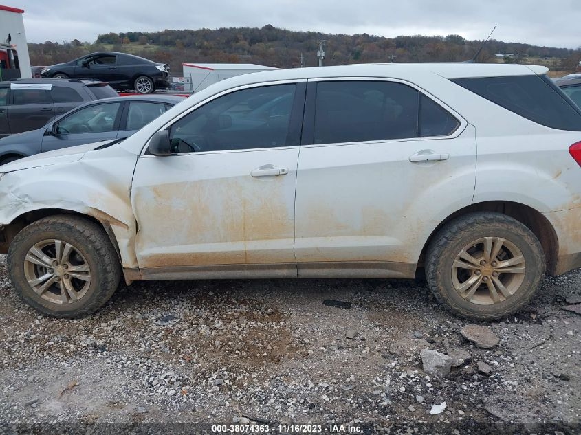 2013 CHEVROLET EQUINOX LS - 1GNALBEK6DZ124235