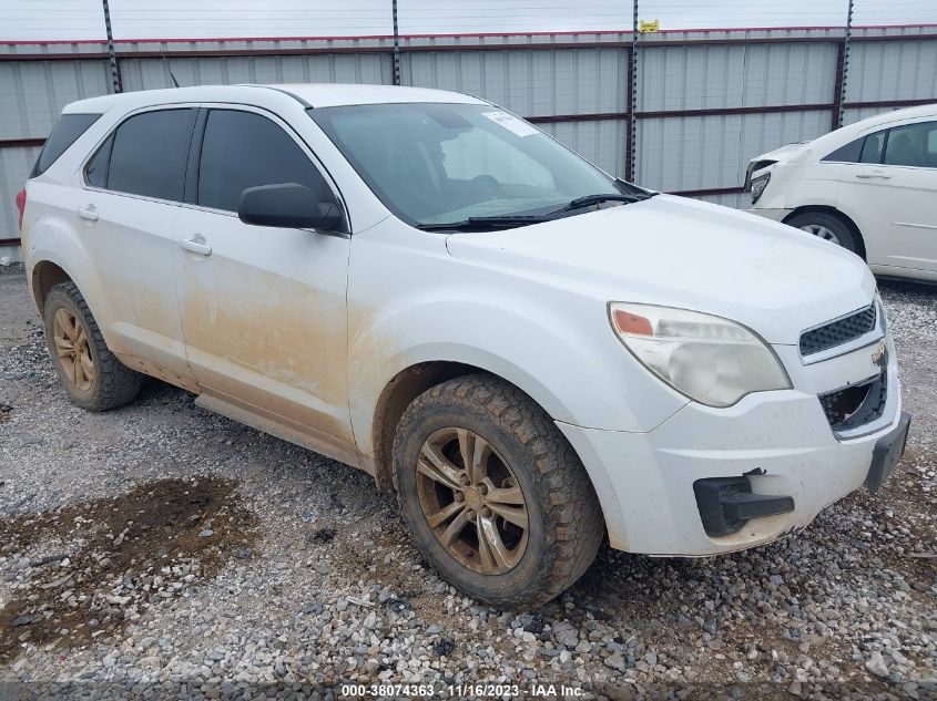 2013 CHEVROLET EQUINOX LS - 1GNALBEK6DZ124235