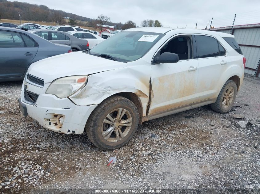 2013 CHEVROLET EQUINOX LS - 1GNALBEK6DZ124235