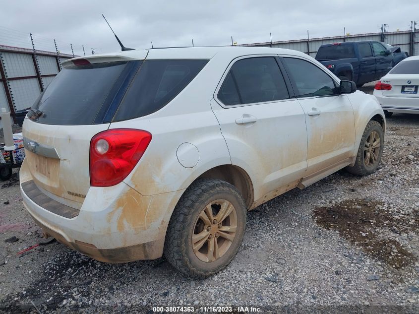 2013 CHEVROLET EQUINOX LS - 1GNALBEK6DZ124235