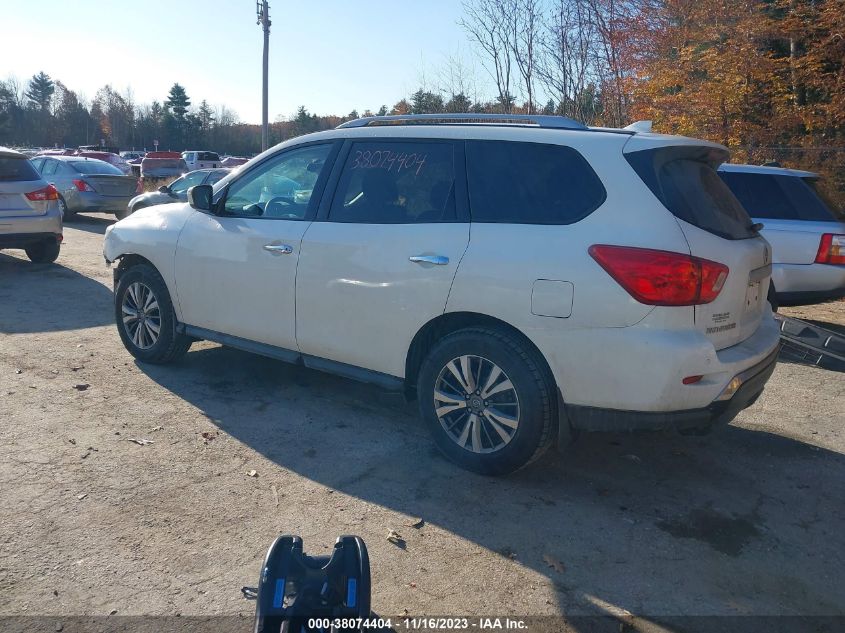 2019 NISSAN PATHFINDER S/SL/SV/PLATINUM - 5N1DR2MM5KC632487