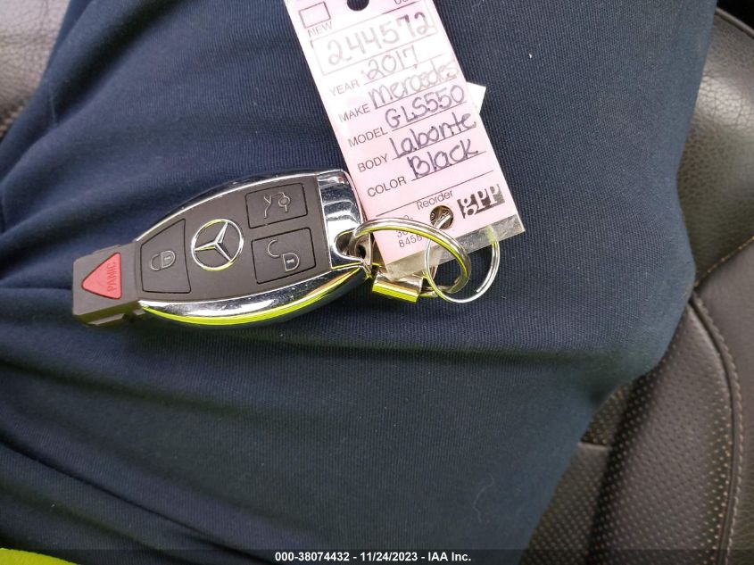 2017 MERCEDES-BENZ GLS 550 - 4JGDF7DE7HA914097