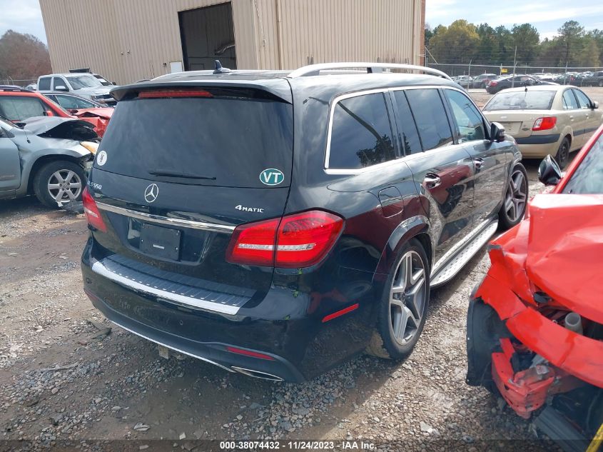 2017 MERCEDES-BENZ GLS 550 - 4JGDF7DE7HA914097