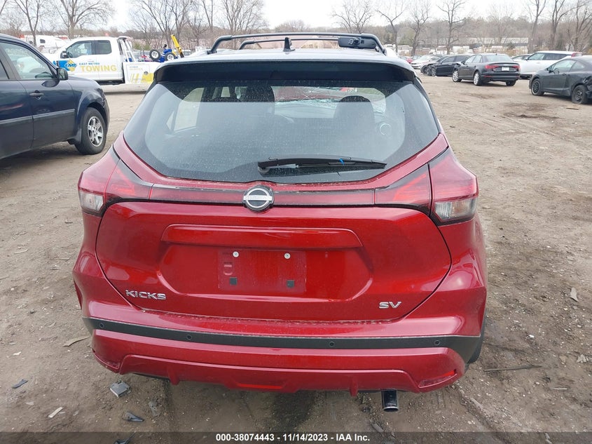 VIN 3N1CP5CV7NL494447 2022 NISSAN KICKS SV