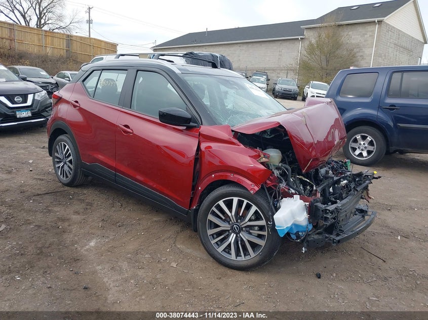 VIN 3N1CP5CV7NL494447 2022 NISSAN KICKS SV