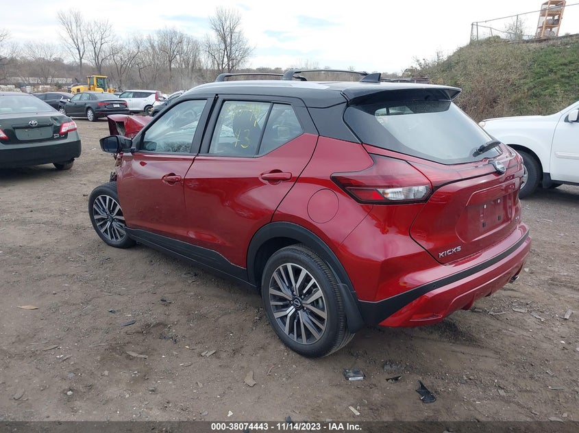 VIN 3N1CP5CV7NL494447 2022 NISSAN KICKS SV