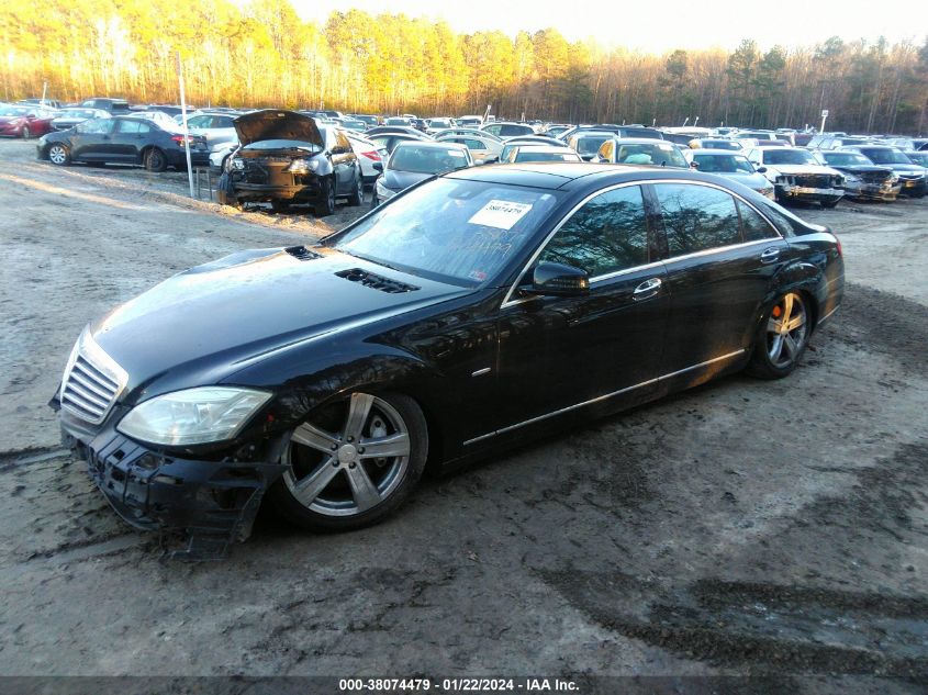 WDDNG9EB5CA454006 | 2012 MERCEDES-BENZ S 550