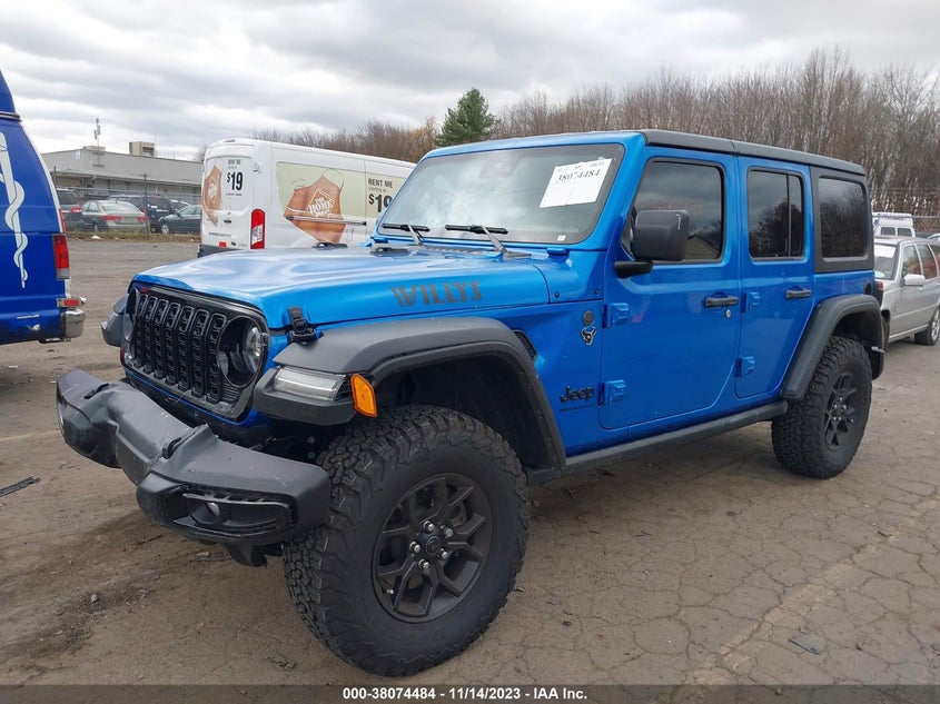 VIN 1C4PJXDN5RW112667 2024 JEEP WRANGLER WILLYS