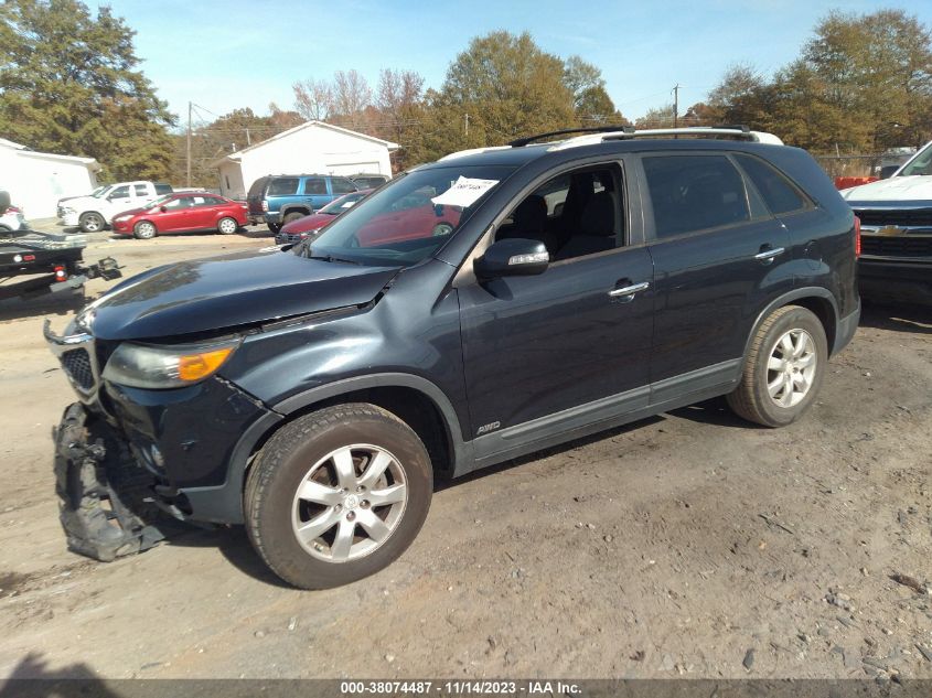 2013 KIA SORENTO LX - 5XYKTCA61DG332937