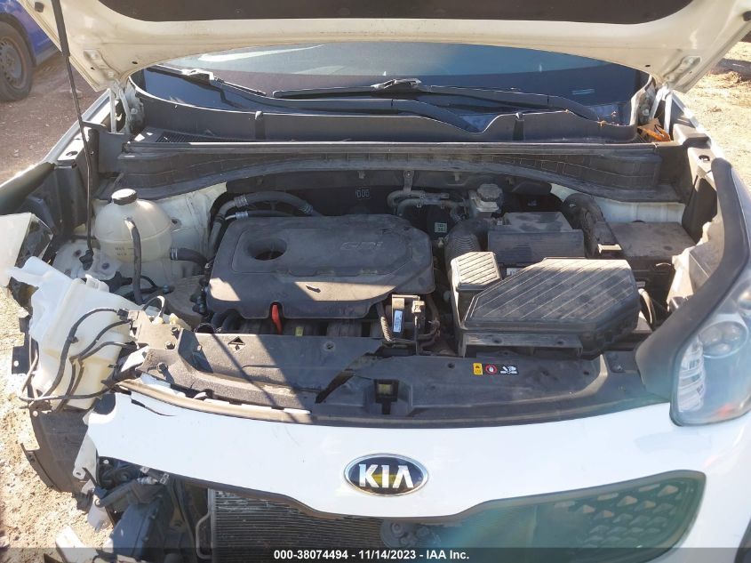 2017 KIA SPORTAGE LX - KNDPM3ACXH7105225