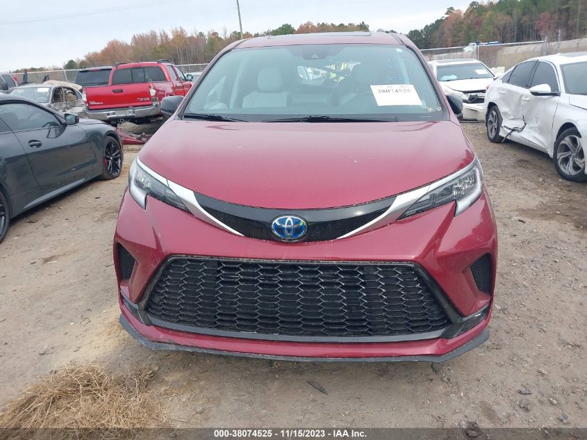 2021 TOYOTA SIENNA XSE - 5TDXRKEC0MS0707O3