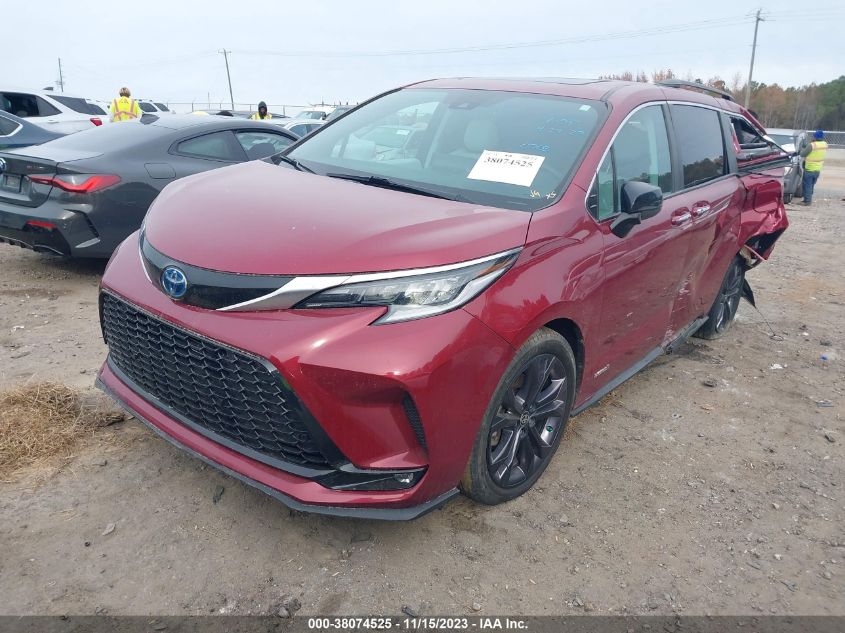 2021 TOYOTA SIENNA XSE - 5TDXRKEC0MS0707O3