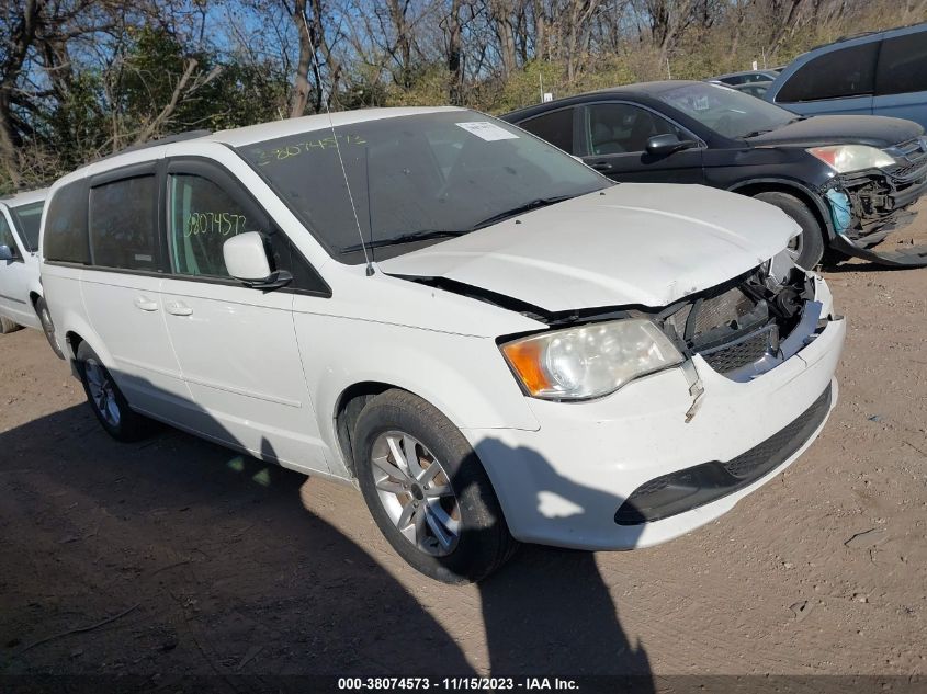 2013 DODGE GRAND CARAVAN SXT - 2C4RDGCG8DR748648