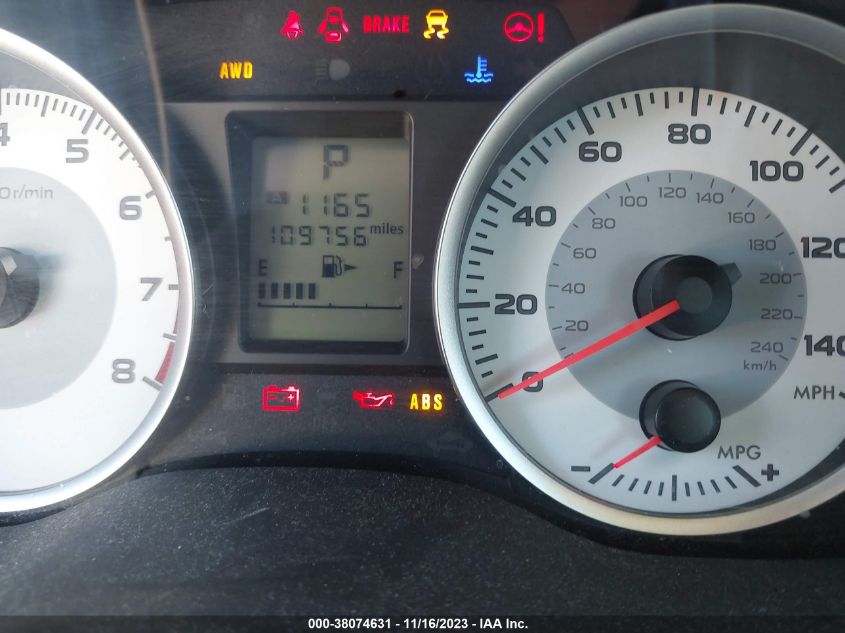 2013 SUBARU IMPREZA 2.0I PREMIUM - JF1GPAC62DH824840