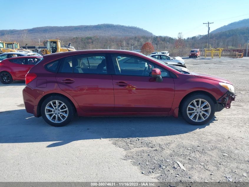 2013 SUBARU IMPREZA 2.0I PREMIUM - JF1GPAC62DH824840