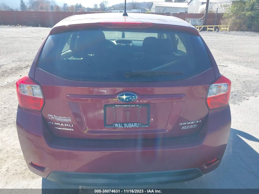 2013 SUBARU IMPREZA 2.0I PREMIUM - JF1GPAC62DH824840