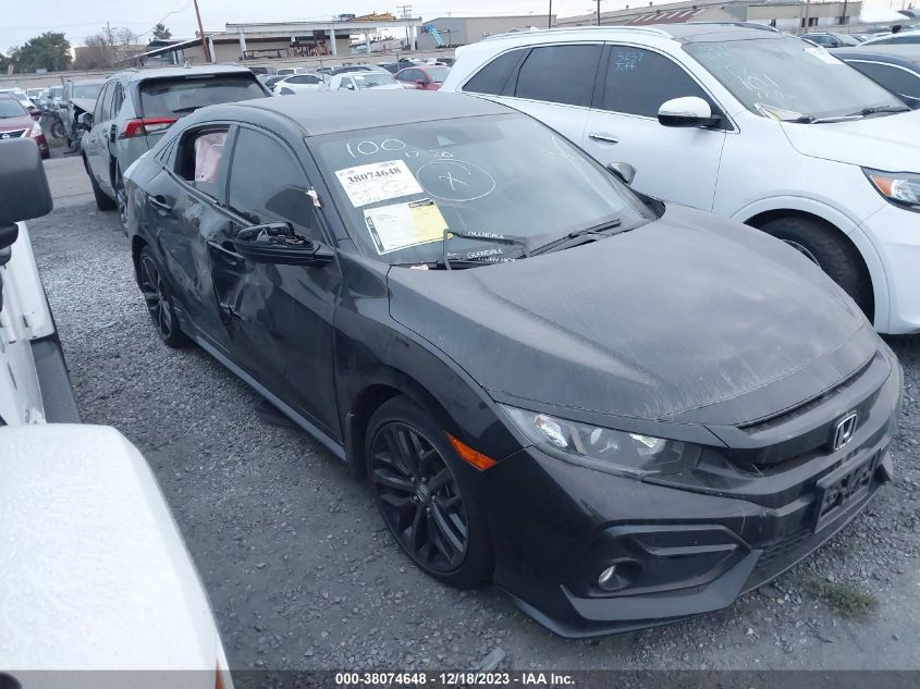 SHHFK7H49LU411194 HONDA CIVIC HATCHBACK SPORT 2020