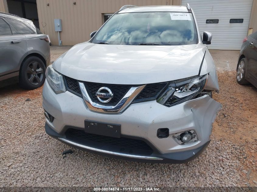 2015 NISSAN ROGUE SL - 5N1AT2MT6FC895508