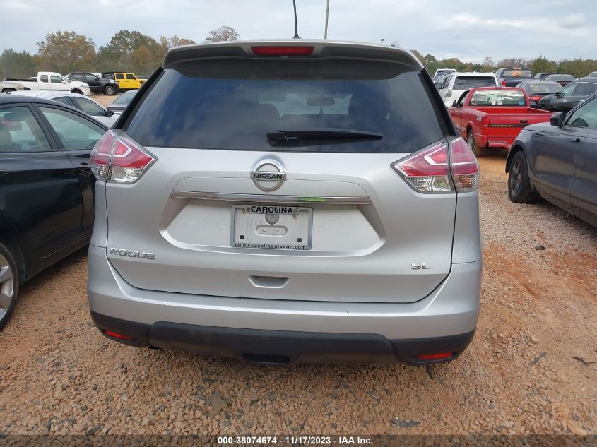 2015 NISSAN ROGUE SL - 5N1AT2MT6FC895508