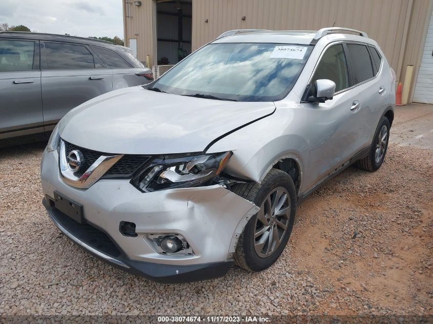 2015 NISSAN ROGUE SL - 5N1AT2MT6FC895508