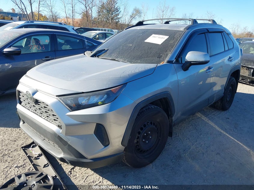 VIN 2T3G1RFV2KC029762 2019 TOYOTA RAV4 LE