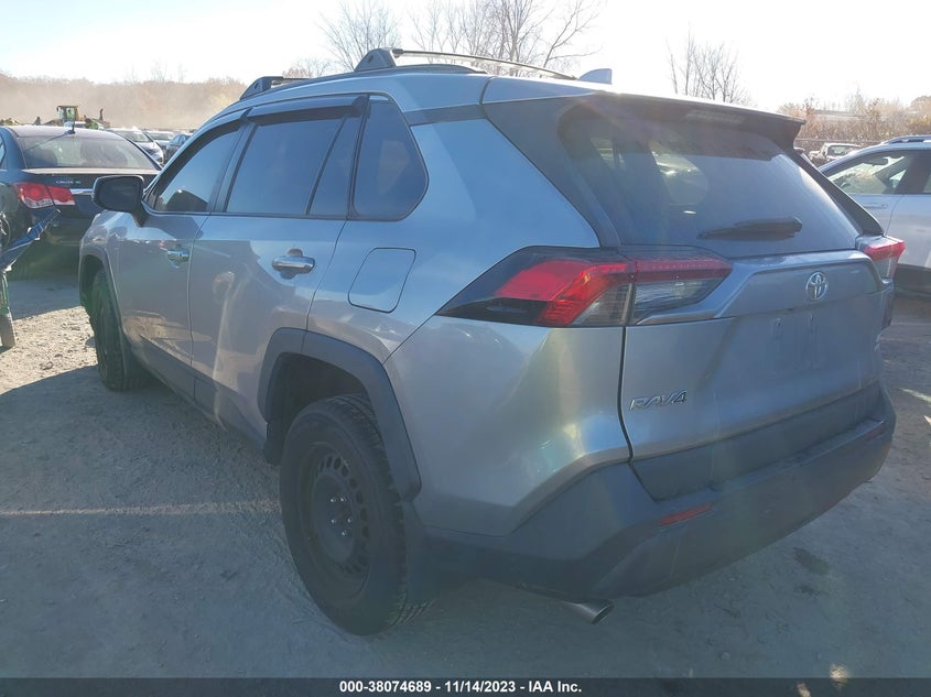 VIN 2T3G1RFV2KC029762 2019 TOYOTA RAV4 LE