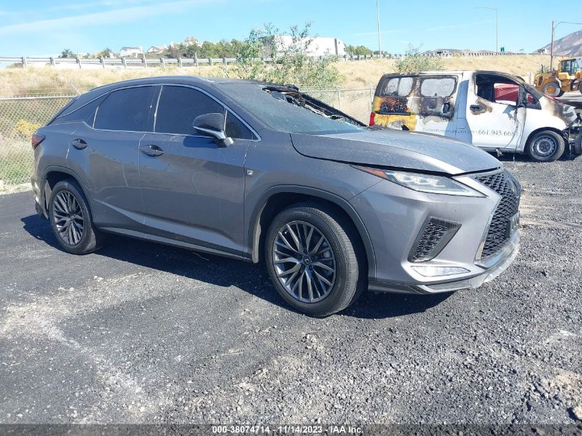 2T2YZMDA4NC355636 LEXUS RX 350 F SPORT HANDLING 2022