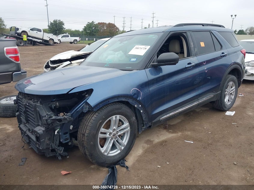 VIN 1FMSK7DH1LGA52823 2020 FORD EXPLORER XLT