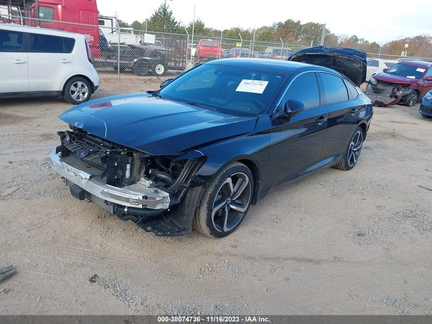 VIN 1HGCV1F34NA080248 2022 HONDA ACCORD SPORT
