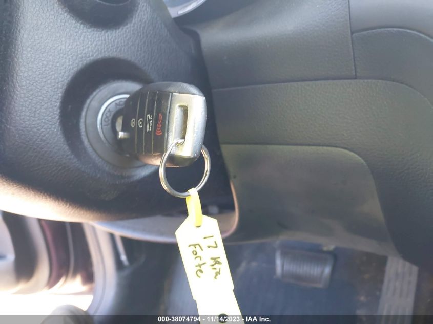 2017 KIA FORTE LX/S - 3KPFL4A72HE118073